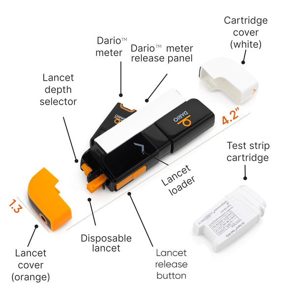 All In One Glucose Meter