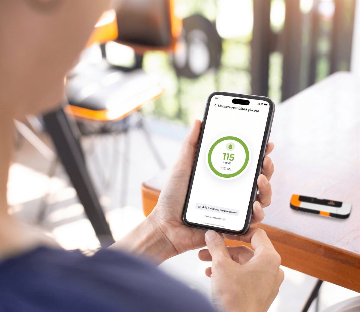Dario glucose meter lifestyle photo