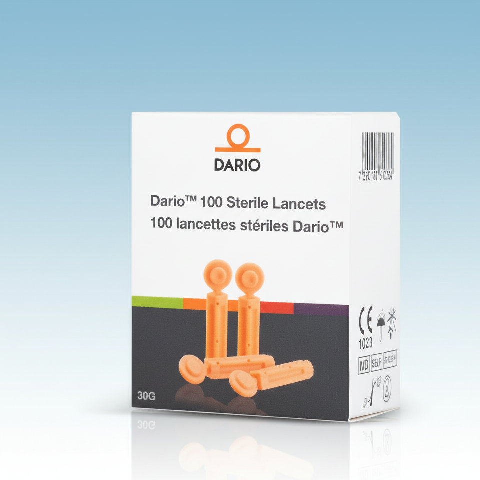 Dario Lancets - 100 Count (28G Ultra-Thin)