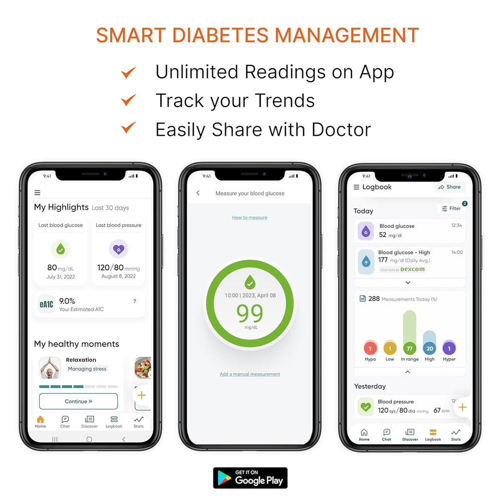 Smart Glucose Meter | Fast, Accurate Blood Sugar Testing with Dario