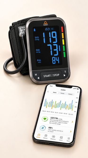 Also managing blood pressure?