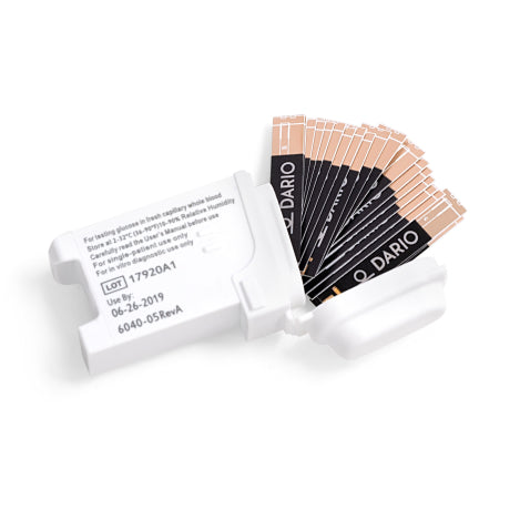 Dario Blood Glucose Test Strips - 100 Count